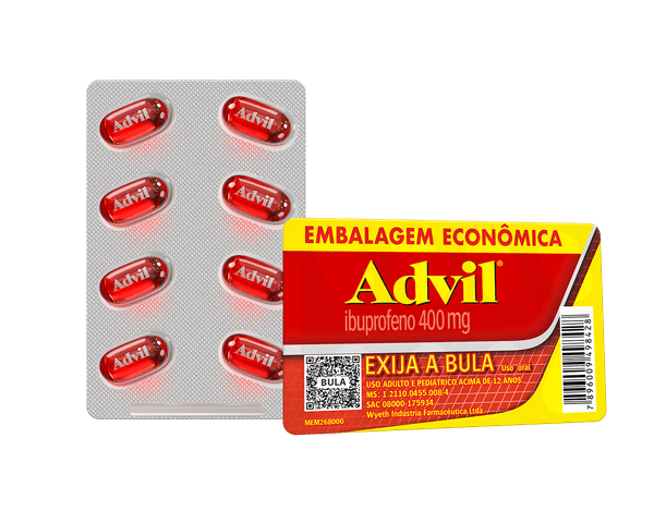 Advil 400mg 8Cápsulas